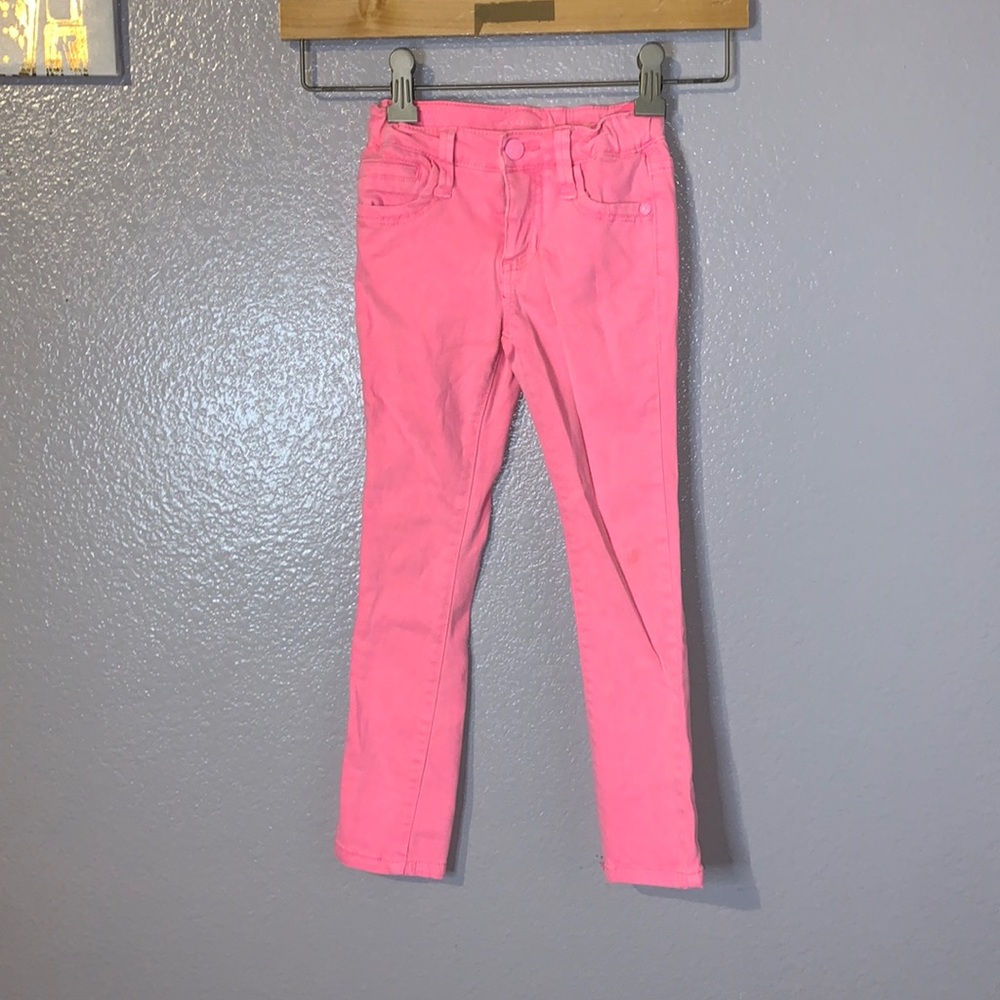 Celebrity Pink Toddlers 4T skinny jeans Bright Pink